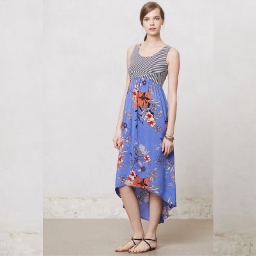 Anthropologie Lilka “Zelie” Maxi Dress Small
